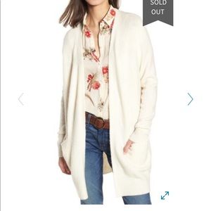 Madewell Ryder Cardigan Cream